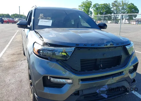 2021 Ford Explorer St z USA, uszkodzony, nr VIN 1FM5K8GC5MGB27091